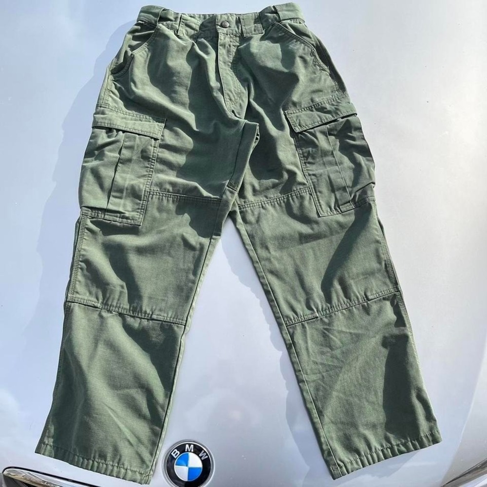 5.11 Tactical Green military double knee army green hiking cargo pants
